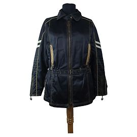Giacca Moschino Jeans blu navy cotone Blu navy