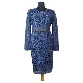 Abito in pizzo Sportmax Code blu in cotone Blu