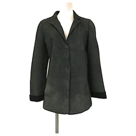Fendi-[Used] Fendi Rayon x Wool Jacket Women's SIZE 40 (M)-Grey
