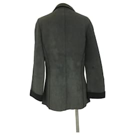Fendi-[Used] Fendi Rayon x Wool Jacket Women's SIZE 40 (M)-Grey
