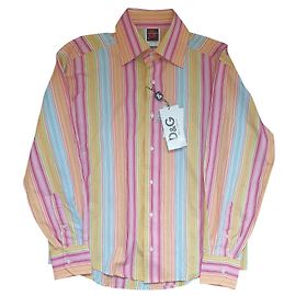 Camisa de rayas multicolor D&G Multicolor
