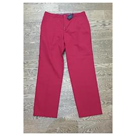 Corneliani-Corneliani Trend red trousers-Red