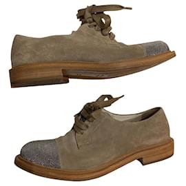 Brunello Cucinelli-Ankle Boots-Beige