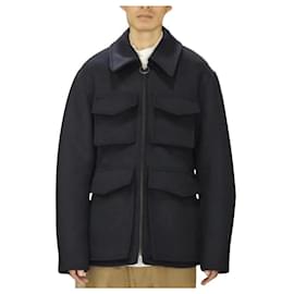 Acne Studios wool coat Blue Navy blue Dark blue