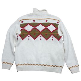 Trussardi Norwegischer Wollpullover Mehrfarben