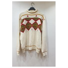 Trussardi-Trussardi maglione lana norvegese-Multicolore