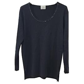 Pull en laine Gianfranco Ferré Forma Gris anthracite