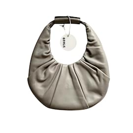 Staud Bolsa Lua Grande Cinza