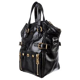 Mini sac cabas Yves Saint Laurent Noir