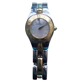 Autre Marque Relógio Baume & Mercier Linea Quartz aço e ouro com diamante Outro