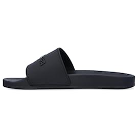 Balenciaga-Pool slide Sandal-Black