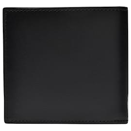 Alexander Mcqueen-8Cc Billfold in Black Leather-Black