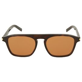 Saint Laurent D-Frame Tortoiseshell Sunglasses Brown
