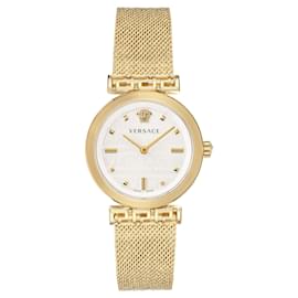 Versace-Meander Bracelet Watch-Golden,Metallic