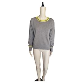 Chloé Stora Kaschmirpullover Grau Grau