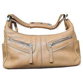 Sac à main Tod's en cuir cognac Doré Cognac Cuivre