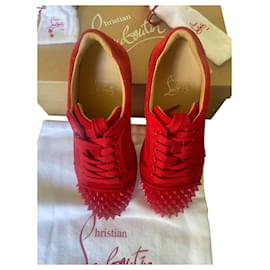 Christian Louboutin-Sneakers louboutin rouge-Rouge