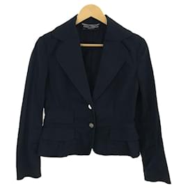 Dolce & Gabbana-[Used] DOLCE & GABANNA Tailored Cotton Jacket-Navy blue