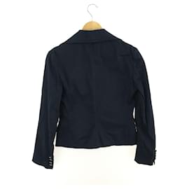 Dolce & Gabbana-[Used] DOLCE & GABANNA Tailored Cotton Jacket-Navy blue