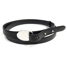 NEUE CARTIER GÜRTELGRÖSSE 100 SCHWARZES LEDER + NEUE SCHWARZE LEDER GÜRTELBOX Schwarz