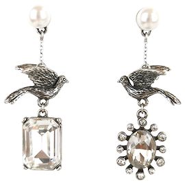 Oscar de la Renta Orecchini Argento