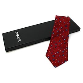 Chanel-Ties-Red