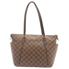 Louis Vuitton-LOUIS VUITTON Damier Ebene Totally PM Tote Bag N41282 LV Auth 25119-Other