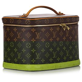 Louis Vuitton-Louis Vuitton Brown Monogram Nice Vanity Case-Brown