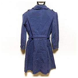 Fendi-[Used] FENDI Long Sleeve Coat-Navy blue