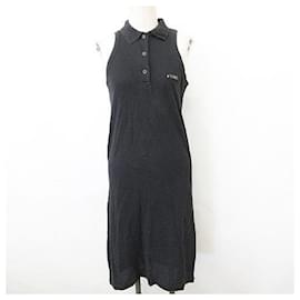 Fendi-[Occasion] Robe sans manches une pièce FENDI Polo-Noir