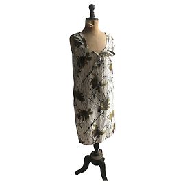 Vestido Marni con estampado Alhambra Multicolor Verde