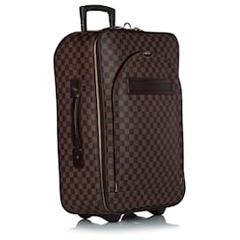 Louis Vuitton-Louis Vuitton Brown Damier Ebene Pegase 55-Brown