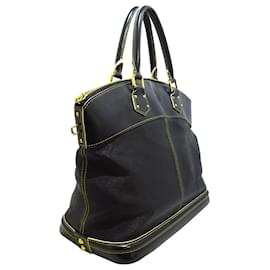 Louis Vuitton-Louis Vuitton Black Suhali Lockit PM-Black
