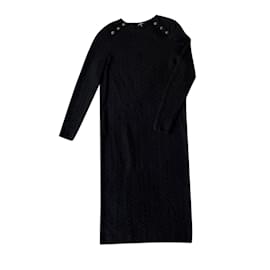 Chanel-Paris/HAMBURG Black Maxi Dress-Black