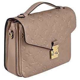 Louis Vuitton Cuero de duna LV Metis Gris