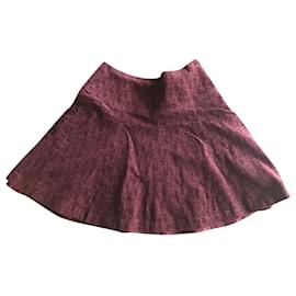 Dior-Skirts-Dark red,Prune