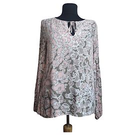 Autre Marque Top de viscosa multicolor talla 34 Multicolor