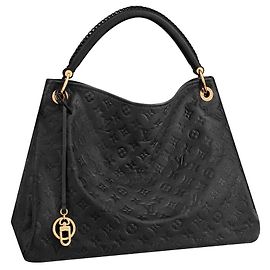 Louis Vuitton Couro preto LV Artsy Preto