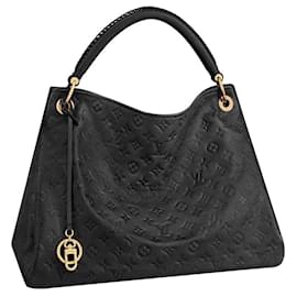 Louis Vuitton-LV Artsy black leather-Black
