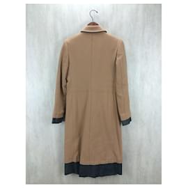 Fendi-[Used] FENDI Denim Switching Coat-Caramel