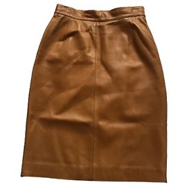 Gonna in pelle Loewe Altro