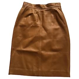 Loewe-Loewe  Leather Skirt-Other