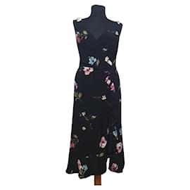 Robe à fleurs Ralph Lauren Noir Multicolore Noir Multicolore