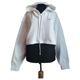 Stella Mc Cartney Moletom Stella McCartney Pour Adidas Branco Algodão Branco