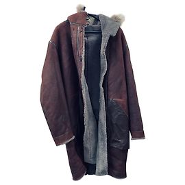 Cappotto lungo in montone Louis Vuitton Altro