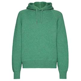 Salvatore Ferragamo-Hooded sweater-Green