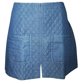 See by Chloé Minifalda acolchada azul Otro