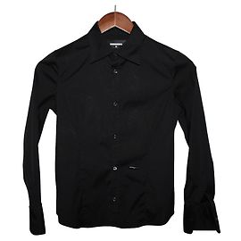 Dsquared2 Schwarzes Shirt Schwarz