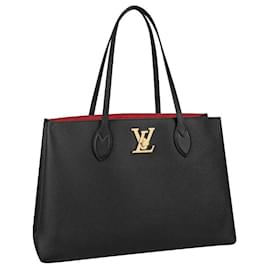 Louis Vuitton-LV Lockme Shopper novo-Preto