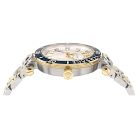 Versace-Greca Sport Bracelet Watch-Silvery,Metallic